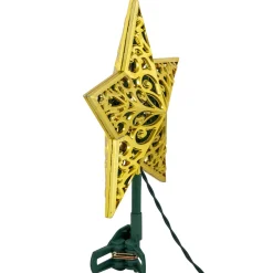Discount LED Lighted Star Christmas Tree Topper - 9.5