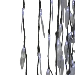 Online LED Lighted Willow Tree Outdoor Christmas Decoration - 6' - Pure White Lights Trees