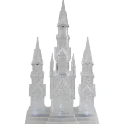 Clearance LED Lighted Winter Church Acrylic Christmas Decoration - 17.5" Building Sets