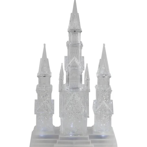 Clearance LED Lighted Winter Church Acrylic Christmas Decoration - 17.5" Building Sets