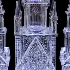 Clearance LED Lighted Winter Church Acrylic Christmas Decoration - 17.5
