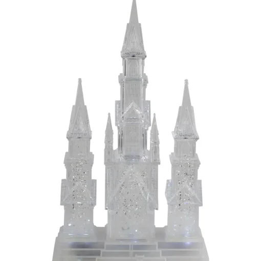 Clearance LED Lighted Winter Church Acrylic Christmas Decoration - 17.5" Building Sets