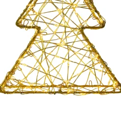 Clearance LED Lighted Wire Christmas Tree Decorations - 14