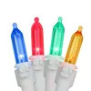 Best LED Mini Christmas Light Set - Multi-Color - 11.25' White Wire - 35ct Led