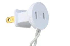 Outlet LED Mini Christmas Lights - Red and Pure White - 16.25' White Wire - 50ct Led