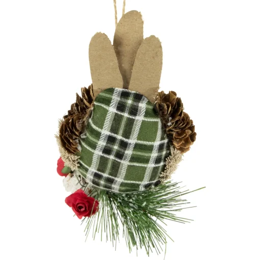Online Left Facing Bird with Pinecone Christmas Ornament - 6.75" Animals