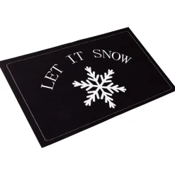 Outlet Let It Snow Christmas Doormat 29