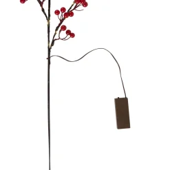 Clearance Lighted Berries Christmas Spray - 29