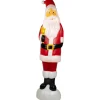 Outlet Lighted Blow Mold Santa Claus Outdoor Christmas Decoration - 59" Santa Claus