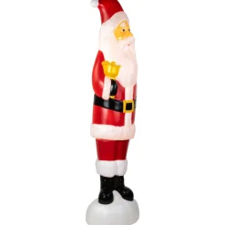 Outlet Lighted Blow Mold Santa Claus Outdoor Christmas Decoration - 59