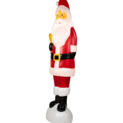 Outlet Lighted Blow Mold Santa Claus Outdoor Christmas Decoration - 59