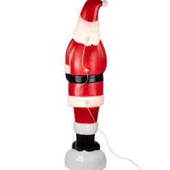 Outlet Lighted Blow Mold Santa Claus Outdoor Christmas Decoration - 59