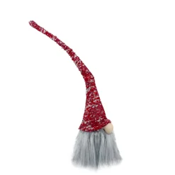New Lighted Christmas Gnome with Bendable Hat Figure - 18