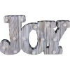 Sale Lighted 3D Wooden "JOY" Christmas Decoration - 14" Wall
