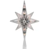 Clearance Lighted Faceted Star of Bethlehem Christmas Tree Topper- 13.5" - Clear Lights Stars