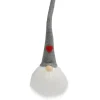 Online Lighted Gnome with Heart Hat Christmas Figure - 13" - Gray Gnomes