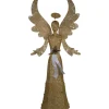 Best Lighted Golden Angel Christmas Decoration - 68" - Clear Lights Angels