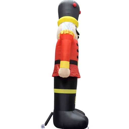 Discount Lighted Inflatable Nutcracker Soldier Outdoor Commercial Christmas Decoration - 20' Inflatable