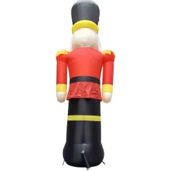 Discount Lighted Inflatable Nutcracker Soldier Outdoor Commercial Christmas Decoration - 20' Inflatable