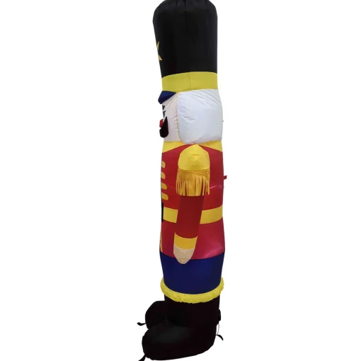 Outlet Lighted Inflatable Nutcracker Soldier Outdoor Christmas Decoration - 6.25' Inflatable