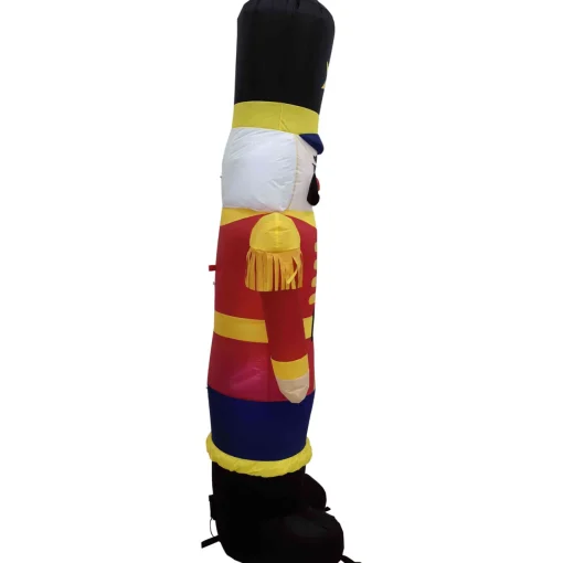 Outlet Lighted Inflatable Nutcracker Soldier Outdoor Christmas Decoration - 6.25' Inflatable