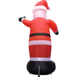 Outlet Lighted Inflatable Santa Claus Outdoor Commercial Christmas Decoration - 20' Inflatable