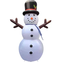 Best Lighted Inflatable Snowman Outdoor Commerical Christmas Decoration - 20' Inflatable