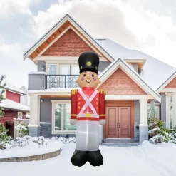 Online Lighted Inflatable Soldier Outdoor Commercial Christmas Decoration - 20' Inflatable