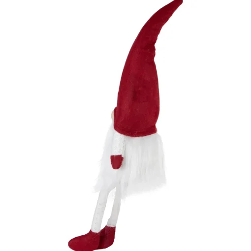 Discount Lighted Sitting Gnome with Dangling Legs Christmas Decoration - 20" Gnomes