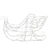 Best Lighted Sleigh Outdoor Christmas Decoration - 42" - Clear Lights Trains