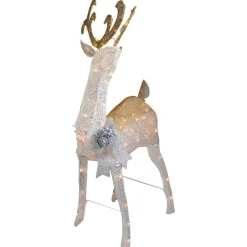 Sale Lighted Standing Buck Outdoor Christmas Decoration - 48