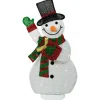 Sale Lighted Waving Snowman Outdoor Christmas Decoration - 32" - Clear Lights Snowmen