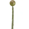 Best Lime Green Glitter Drenched Christmas Ball Ornament with Tassels 12" (300mm) Glass|Ball Ornaments