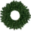 Outlet Lush Mixed Pine Artificial Christmas Wreath - 24" - Unlit Unlit