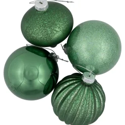 Hot Matte and Shiny Finish Ball Glass Christmas Ornaments - 3