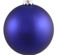 Best Matte Cobalt Blue Shatterproof Christmas Ball Ornament 2.75" (70mm) Shatterproof Balls|Ball Ornaments