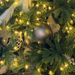 Discount Matte Shatterproof Commercial Christmas Ball Ornament - 8" (200mm) - Pewter Gray Shatterproof Balls|Ball Ornaments