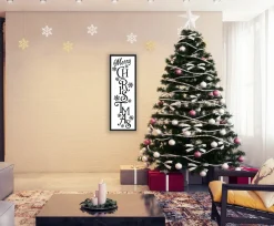 Clearance Merry Christmas Snowflakes 13.5