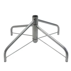 Sale Metallic Platinum Artificial Tinsel Christmas Tree - 7 ft Clear Lights Pre-Lit