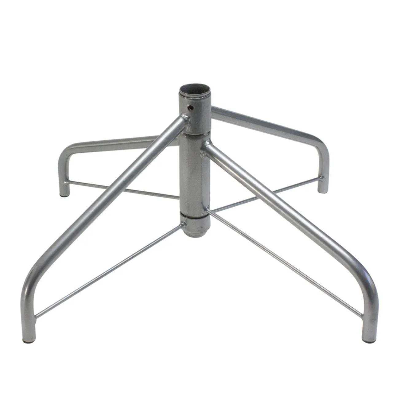 Sale Metallic Platinum Artificial Tinsel Christmas Tree - 7 ft Clear Lights Pre-Lit