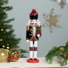 Best Mini Bagpiper Nutcracker Christmas Figure - 12" - Black and Red Nutcrackers