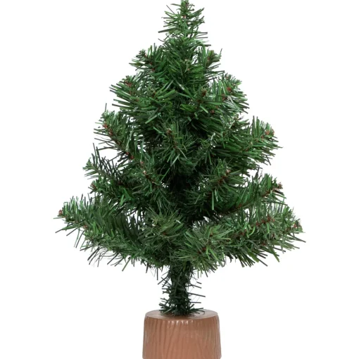 Online Mini Canadian Pine Artificial Christmas Tree - 12" - Unlit Unlit
