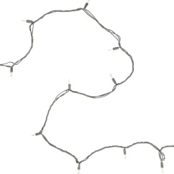 Online Mini Christmas Commercial Light Set - Clear - 60' Gray Wire - 100ct Incandescent