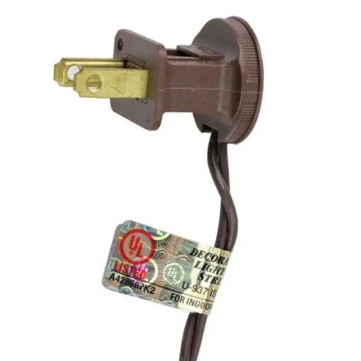 Clearance Mini Commercial Christmas Light Set - Clear - 300ct - 68' Brown Wire Commercial