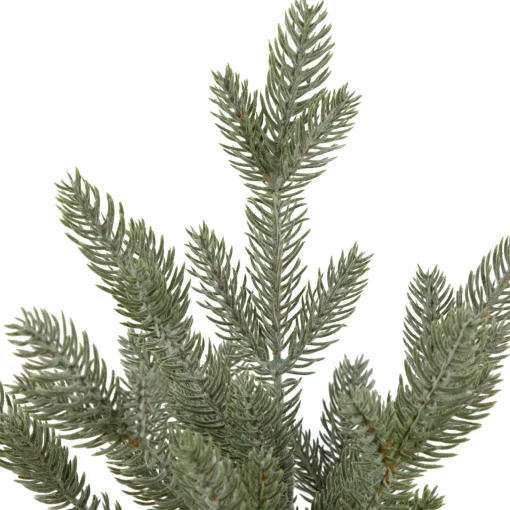 Outlet Mini Frosted Artificial Christmas Tree in Nutcracker Pot - 14.75" - Unlit Trees
