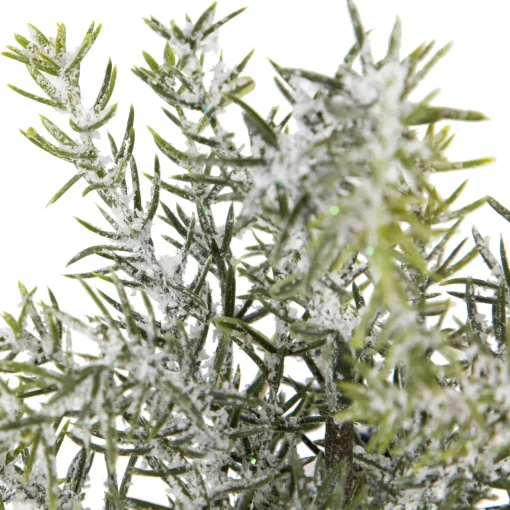 Online Mini Frosted Pine Artificial Christmas Trees - 10" - Set of 3 Unlit