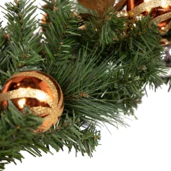 Mixed Artificial Foliage with Ornaments Christmas Garland - 6' x 12'' - Unlit Pre Decorated