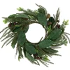 Sale Mixed Foliage with Berries Artificial Christmas Wreath, 20-Inch, Unlit Unlit