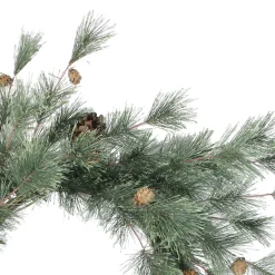 New Mixed Pine Cones Artificial Christmas Wreath - 26
