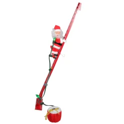 Outlet Mr Christmas Animated and Musical Climbing Santa with Light Strand People
